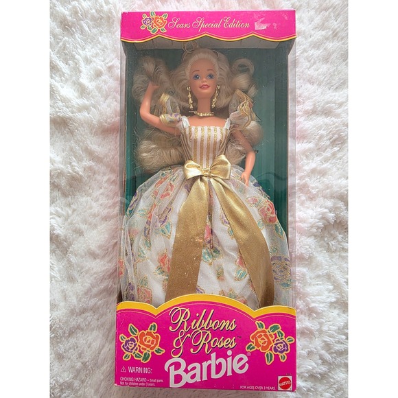 Mattel Other - Vintage 1994 Ribbons and Roses Barbie Sears Special Edition Mattel 13911 NIB